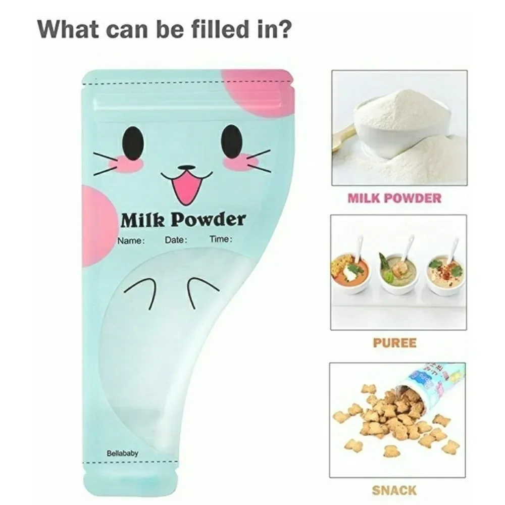 NEW 30 Formula or Milk Powder Storage‎ Bags Kitty
